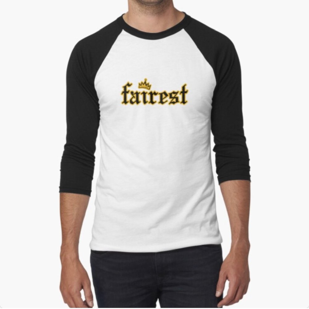 Evie Descendants Inspired "Fairest" Graphic Baseball Tee Raglan Cosplay Costume